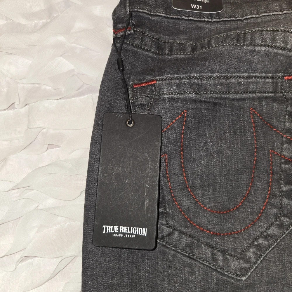 True Religion Men's Gray Jeans